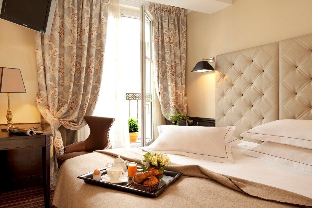 Hotel Lenox Saint Germain パリ 部屋 写真